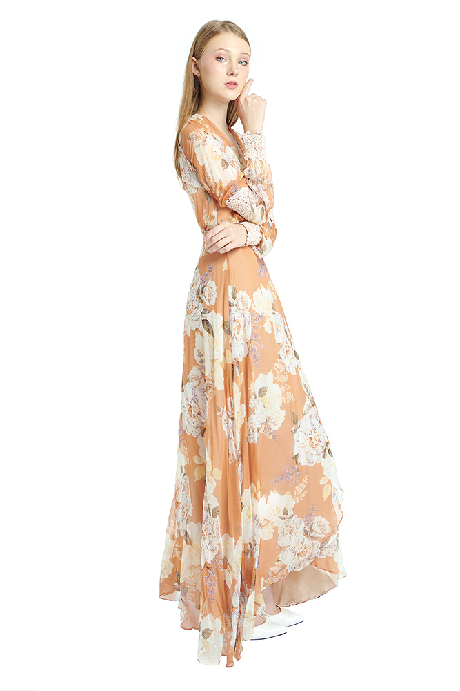 side view of the dress